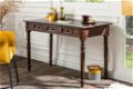 Bureau Glasgow 120cm Mahogany-hout - 0 - Thumbnail