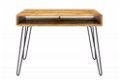 Bureau Havanna 100cm natuurlijke Mango-hout - 4 - Thumbnail