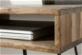 Bureau Havanna 110cm grijs Acacia-hout - 3 - Thumbnail