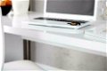 Bureau Minsk 140 cm wit - 2 - Thumbnail