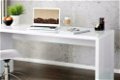 Bureau Minsk 140 cm wit - 3 - Thumbnail