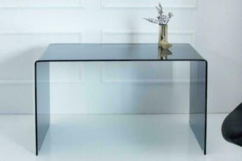 Bureau Odessa 120cm antraciet glas - 0