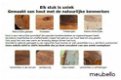 Eettafel Nairobi 200cm natuurlijke Mango-hout - 5 - Thumbnail