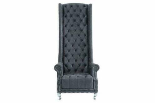 Fauteuil Antique vintage grijs - 4