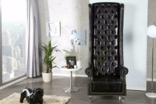 Fauteuil Antique zwart - 0