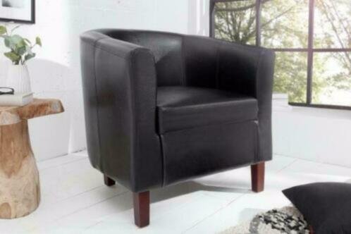 Fauteuil Glasgow zwart - 0