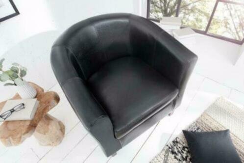 Fauteuil Glasgow zwart - 1