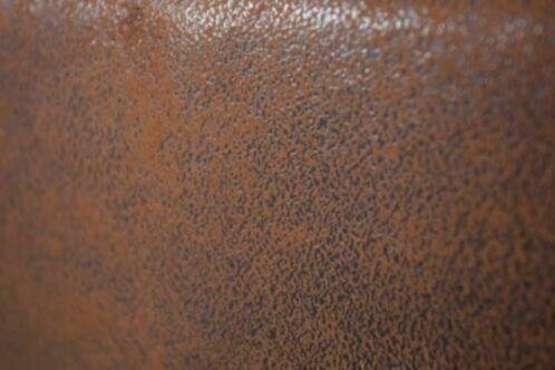 Hocker Chesterfield vintage bruin - 5