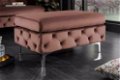 Hocker Modern Barock rose - 0 - Thumbnail