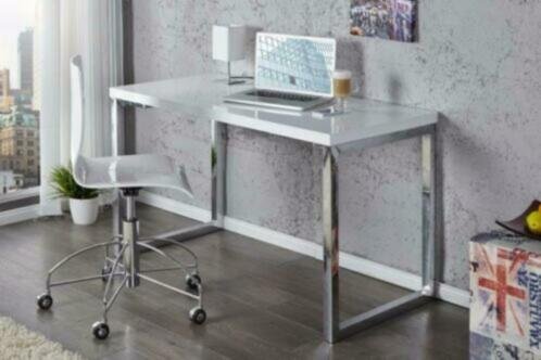 Laptop-Bureau Den Helder 120x60cm wit - 0