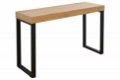 Laptop-Bureau Eiken 120cm zwart Oak-hout - 4 - Thumbnail