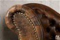 Loungebank Chesterfield bruin vintage uiterlijk - 3 - Thumbnail