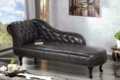 Loungebank Chesterfield donkere koffie - 0 - Thumbnail