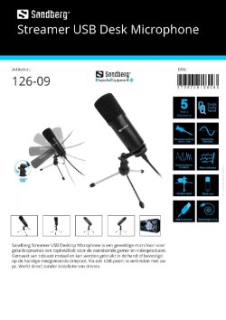 Streamer USB Desk Microphone