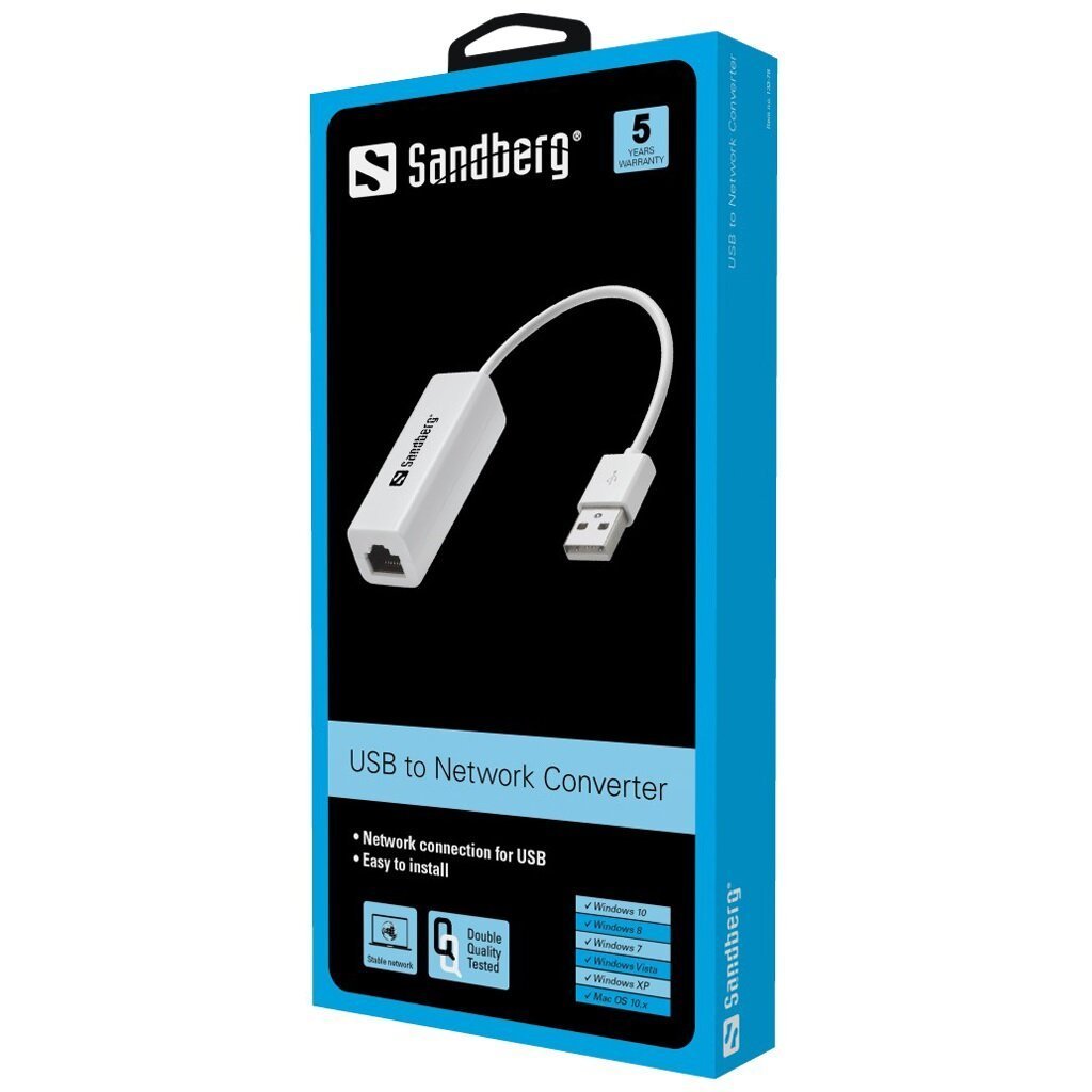 USB to Network Converter flexibele netwerkaansluiting op alle USB-computers - Afbeelding 4