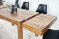 Eettafel Athens 120-200cm met verleng-platen - 3 - Thumbnail