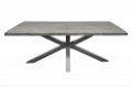 Eettafel Chicago 180 cm grijs Acacia-hout - 4 - Thumbnail