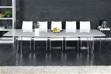 Eettafel Extension 170-270cm wit hoogglans