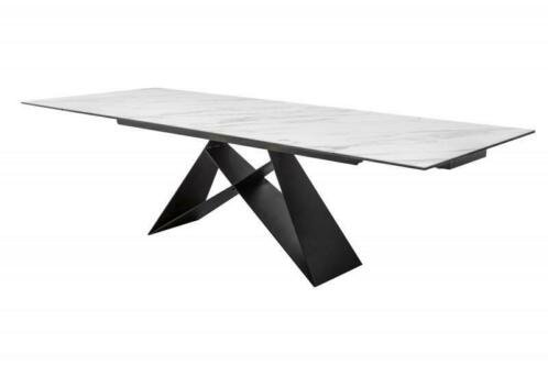 Eettafel Extension 170-270cm wit hoogglans - 5