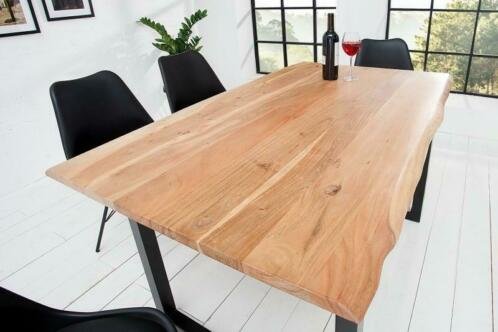 Eettafel Johannesburg 140cm Acacia-hout 26mm - 0