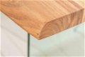 Eettafel Johannesburg 200cm Acacia-hout 35mm glas - 2 - Thumbnail