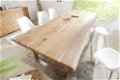 Eettafel Johannesburg 200cm Acacia-hout 60 mm - 2 - Thumbnail