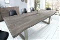 Eettafel Johannesburg 200cm grijs Acacia-hout - 0 - Thumbnail