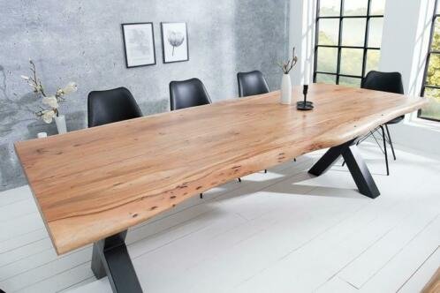 Eettafel Johannesburg X 200 cm Acacia-hout 60 mm - 1