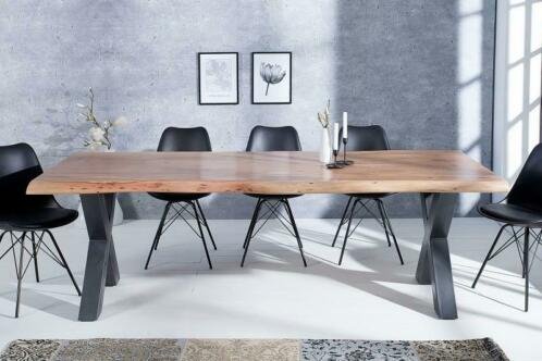 Eettafel Johannesburg X 200 cm Acacia-hout 60 mm - 2