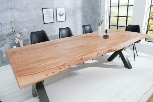 Eettafel Johannesburg X 300 cm Acacia-hout 60 mm - 1