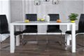 Eettafel Lucente hoogglans wit 160cm - 0 - Thumbnail