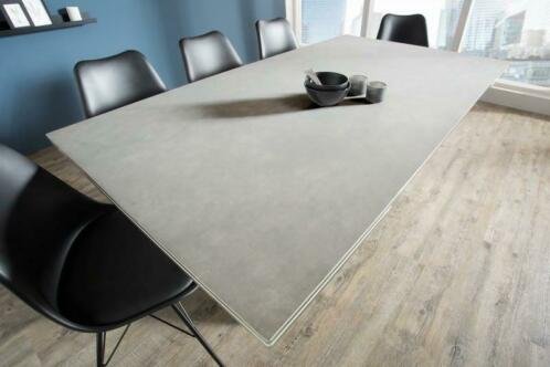 Eettafel Morpheus 180-260cm cement - 2