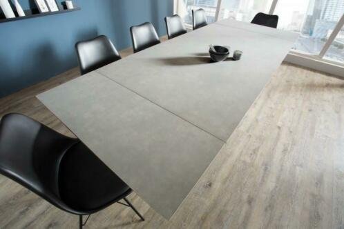 Eettafel Morpheus 180-260cm cement - 3