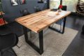 Eettafel Nairobi 120cm Mango-hout 45mm - 2 - Thumbnail