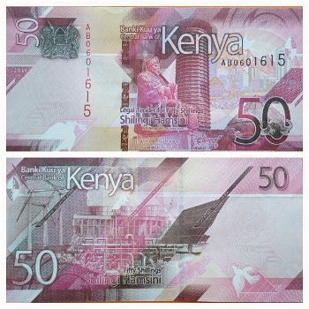 Kenya 50 Shillings P-NEW 2019 Unc - 0