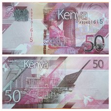 Kenya 50 Shillings P-NEW 2019 Unc  