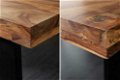 Eettafel Nairobi 160cm Indian Rosewood 45mm - 4 - Thumbnail