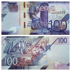 Kenya 100 Shillings P-NEW 2019 UNC