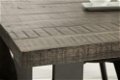 Eettafel Nairobi 160cm grijs Mango-hout - 3 - Thumbnail