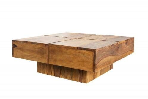 Eettafel Nairobi 160cm natuurlijke Mango-hout - 5