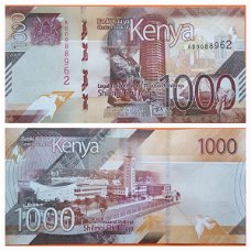Kenya 1000 Shillings P-NEW 2019 UNC