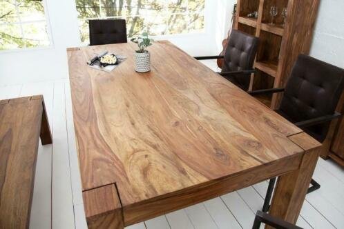 Eettafel New Delhi 200cm Indian Rosewood - 0