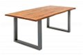 Eettafel Phoenix 160cm Acacia-hout 35mm - 4 - Thumbnail