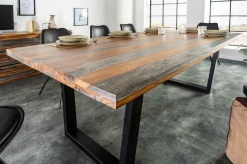 Eettafel Sahara 200cm Indian Rosewood grijs - 0