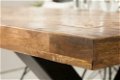 Eettafel Seattle 160cm natuurlijke Mango-hout - 3 - Thumbnail