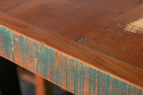 Eettafel Tokio 160cm gekleurd duurzaam gerecycled hout - 2