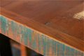 Eettafel Tokio 160cm gekleurd duurzaam gerecycled hout - 2 - Thumbnail