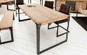 Tafel Industrial Acacia-hout 200cm Teak-hout grijs - 1 - Thumbnail