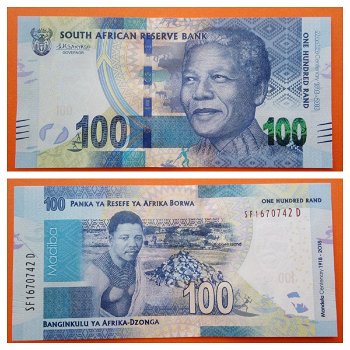 Zuid Africa 100 Rand 2018 P-146 Comm Nelson Mandela UNC - 0