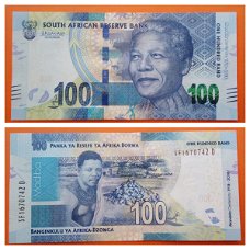 Zuid Africa 100 Rand 2018 P-146 Comm Nelson Mandela UNC 
